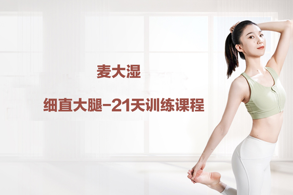 麦大湿-细直大腿-21天训练课程