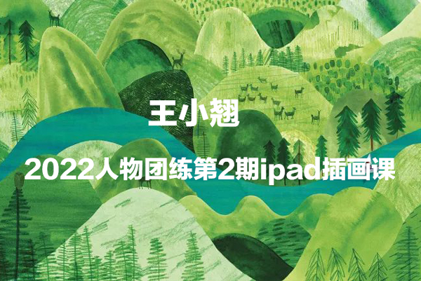 王小翘-2022人物团练第2期ipad插画课