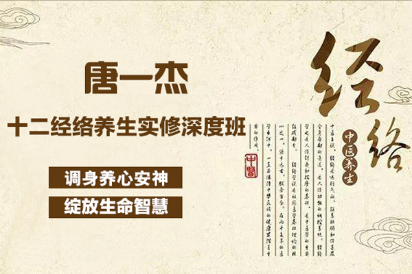 唐一杰-十二经络养生实修深度班-调身养心安神，绽放生命智慧