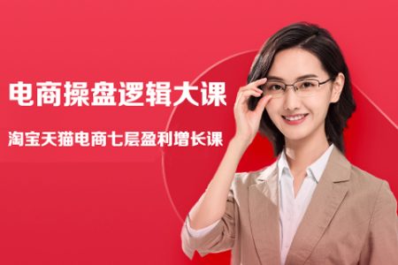 电商操盘逻辑大课-淘宝天猫电商七层盈利增长课
