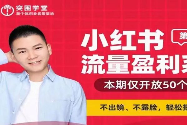 小红书流量盈利系统（第二期急速版），不出境，不露脸，轻松把流量变成米