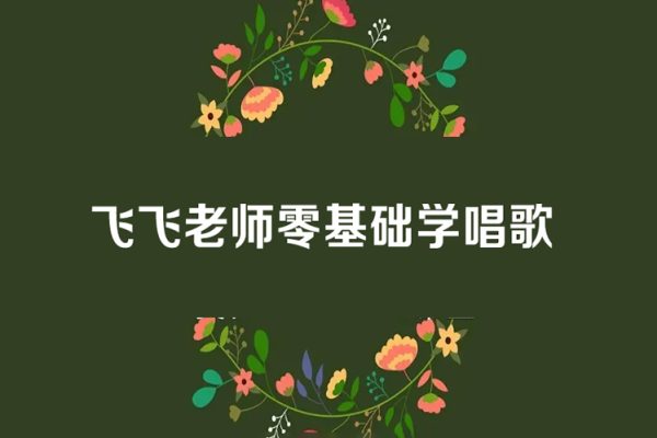 飞飞老师零基础学唱歌 《飞飞老师的流行声乐课》A+B