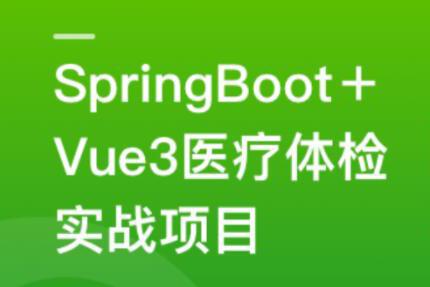 SpringBoot+Vue3+MySQL集群 开发大健康体检双系统