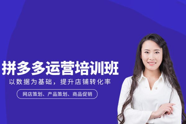 直接掌握拼多多运营15节系列课+2节直播课
