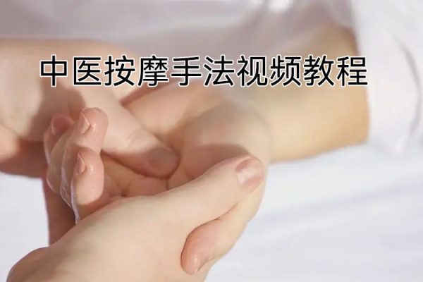 跟向老师学中医按摩手法视频教程（14集）