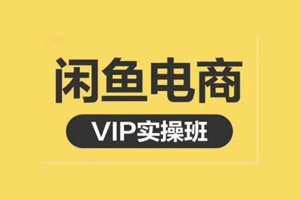 闲鱼电商运营全系统VIP实操课，1部手机随时随地电商卖货