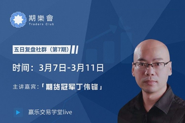 期货冠军丁伟锋5日复盘社群