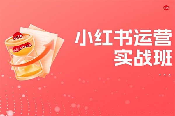 红薯运营课小红书实战指南实战班，包括账号定位/作品制作/发布技巧/流量思维/成交法则等