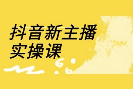 抖音新主播实操课，直播间流量运营线上实操课(18节)