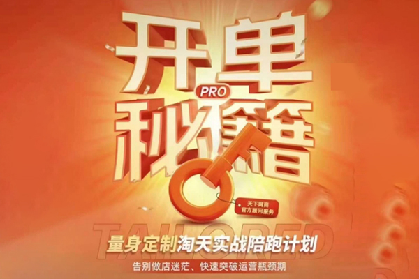 淘宝开单秘籍PRO，量身定制淘天实战陪跑计划，告别做店迷茫、快速突破运营瓶颈期