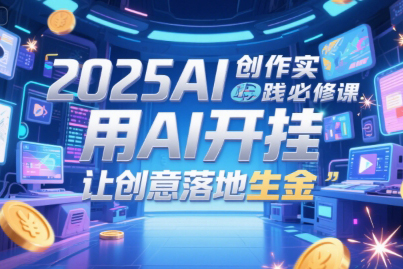 查理老师·2025AI创作实践必修课，用AI开挂，让创意落地生金