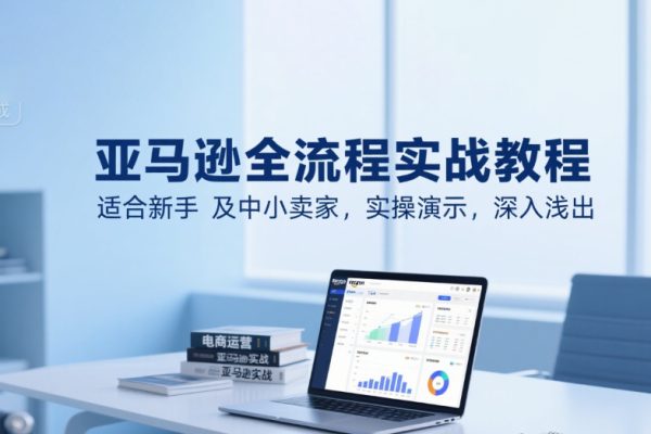 亚马逊百步梯全流程实战教程，适合新手及中小卖家，实操演示，深入浅出