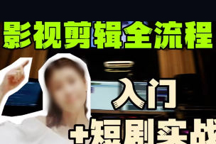 莱尼日记影视剪辑全流程入门+短剧实战课