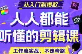 百万剪辑狮人人都能听懂的剪辑思维课