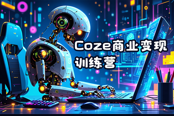 Coze商业变现训练营，帮助普通人升职加薪， 获得副业收入